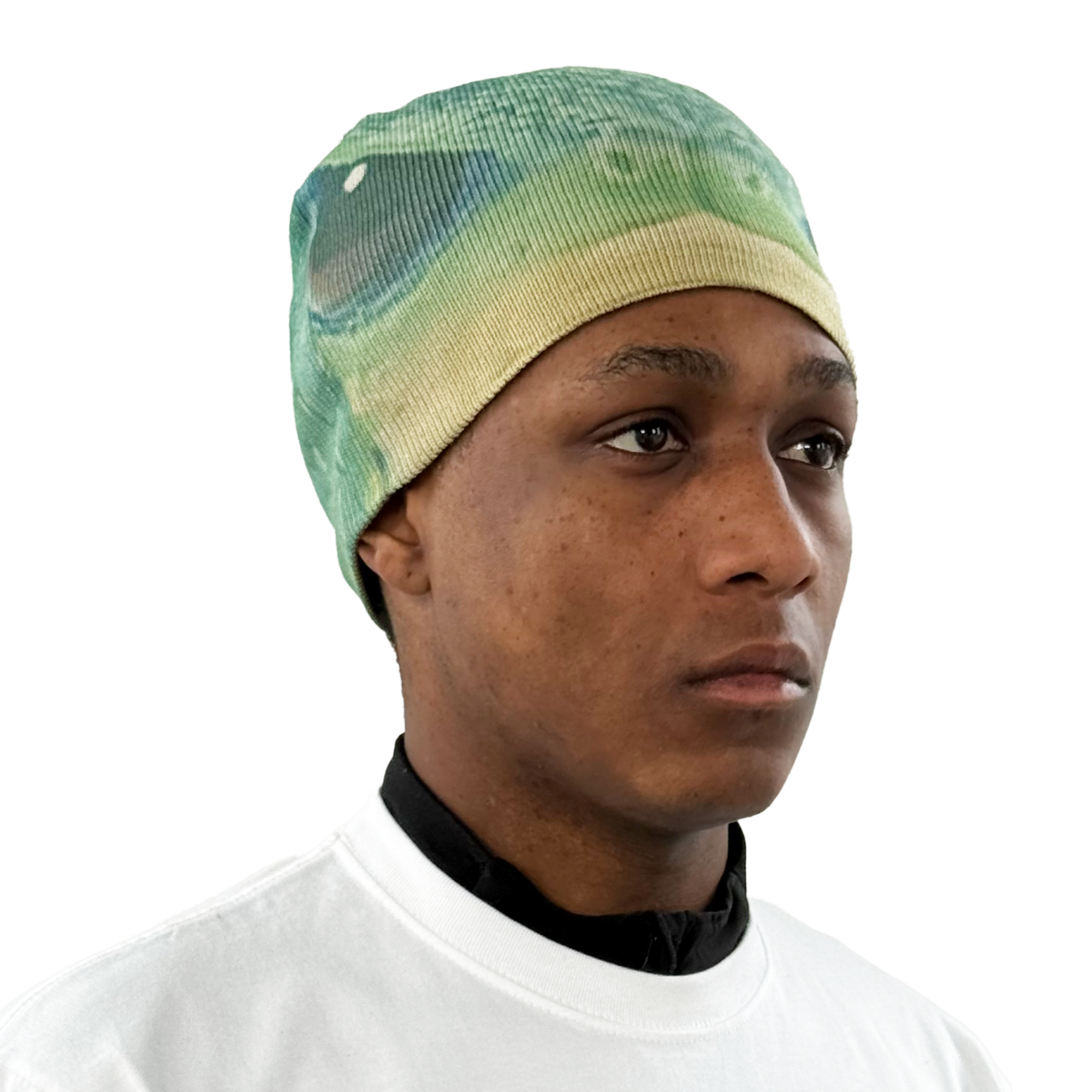 Bug Eyed Creep Beanie - Blue