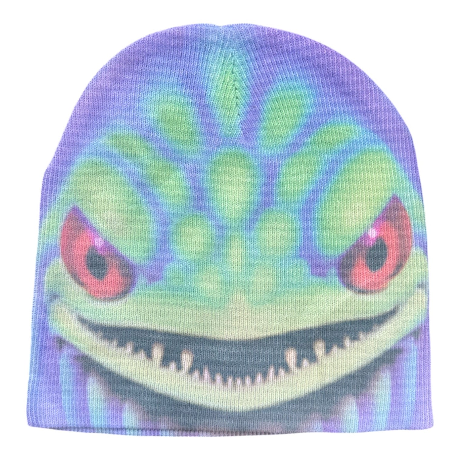Bug Eyed Creep Beanie - Blue