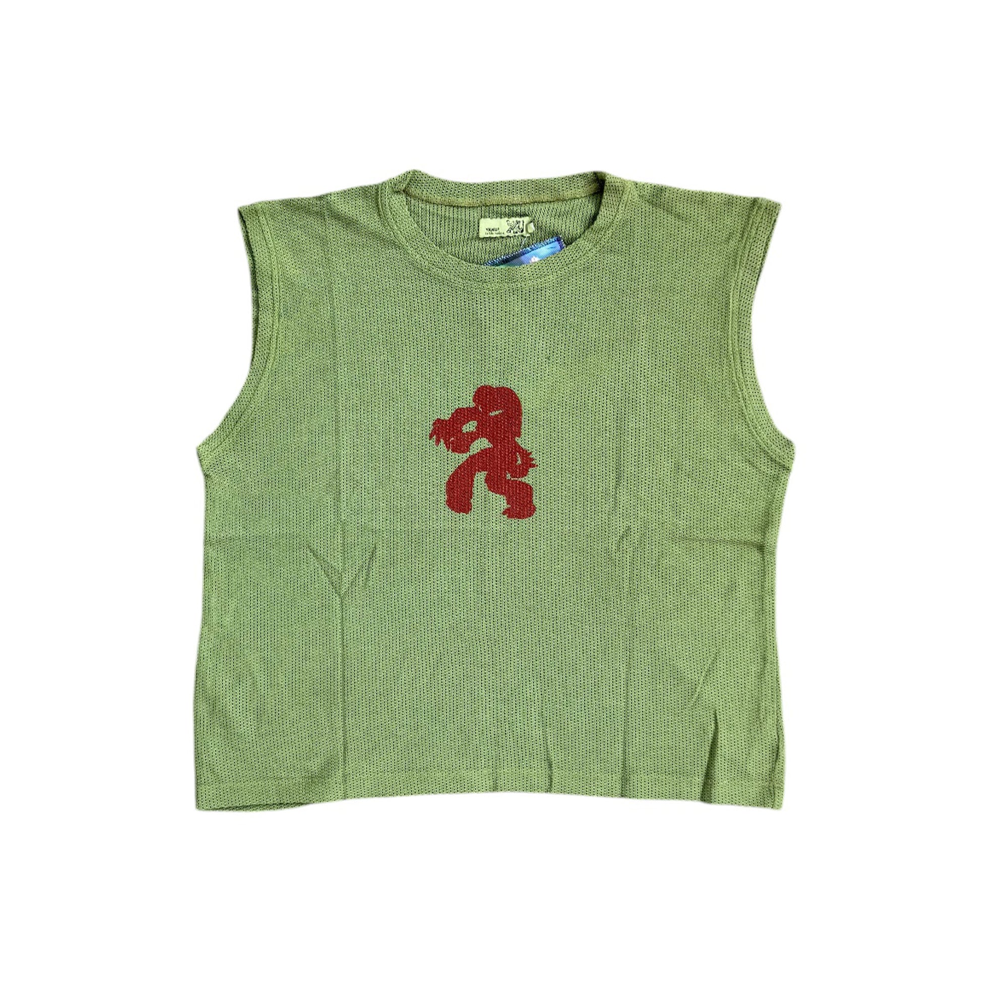 Elli-Mesh Vest - Khaki