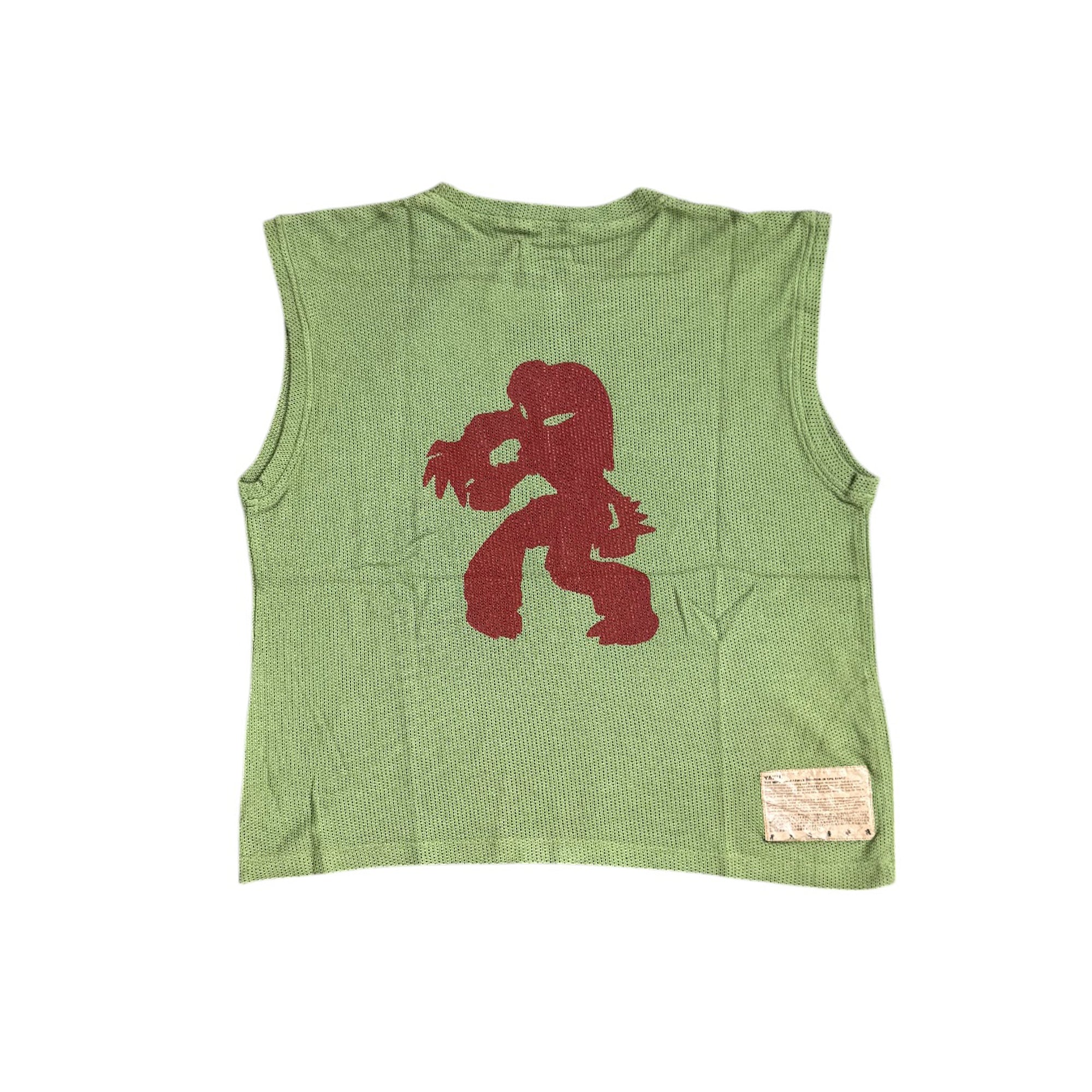 Elli-Mesh Vest - Khaki