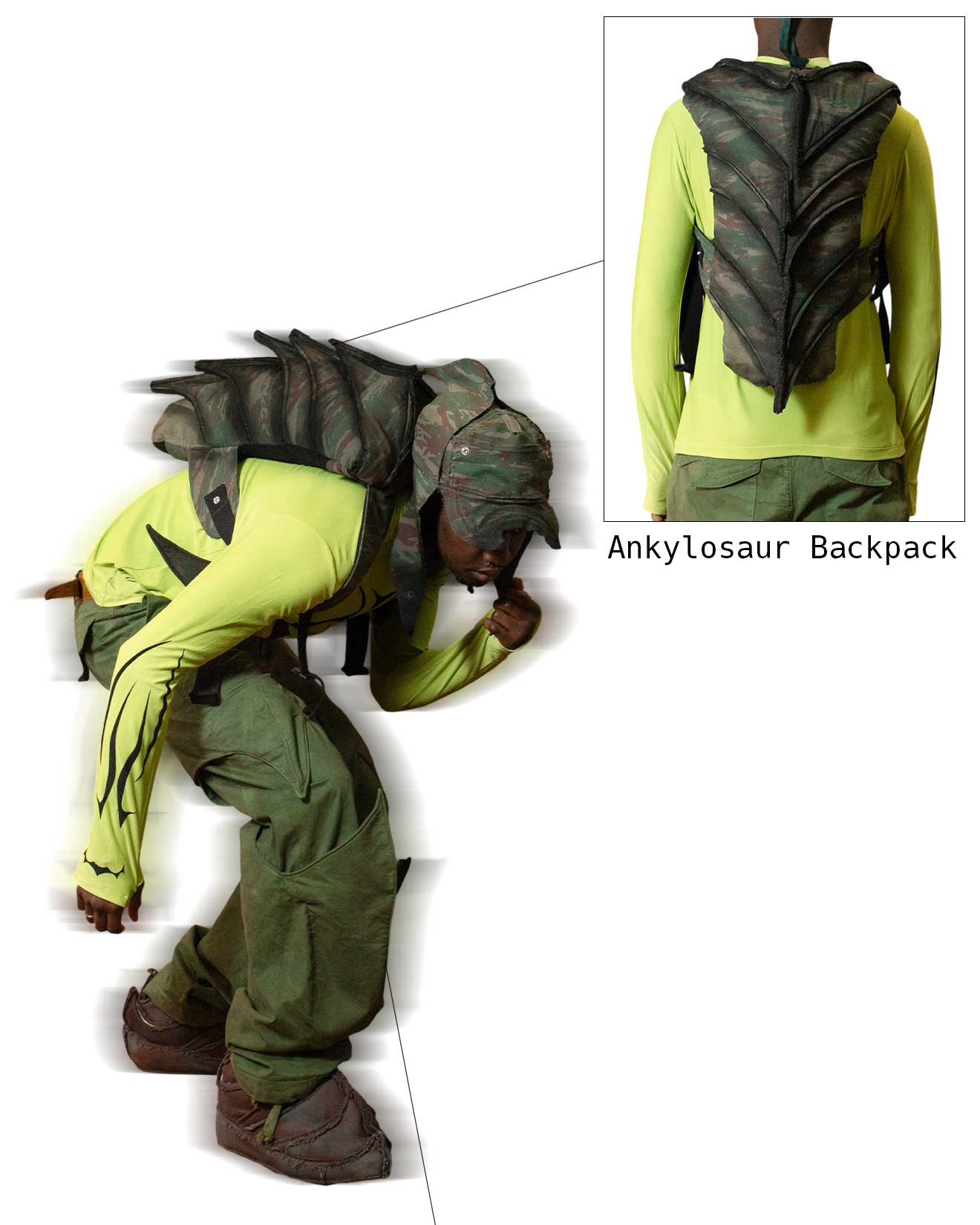 Ankylosaur Backpack