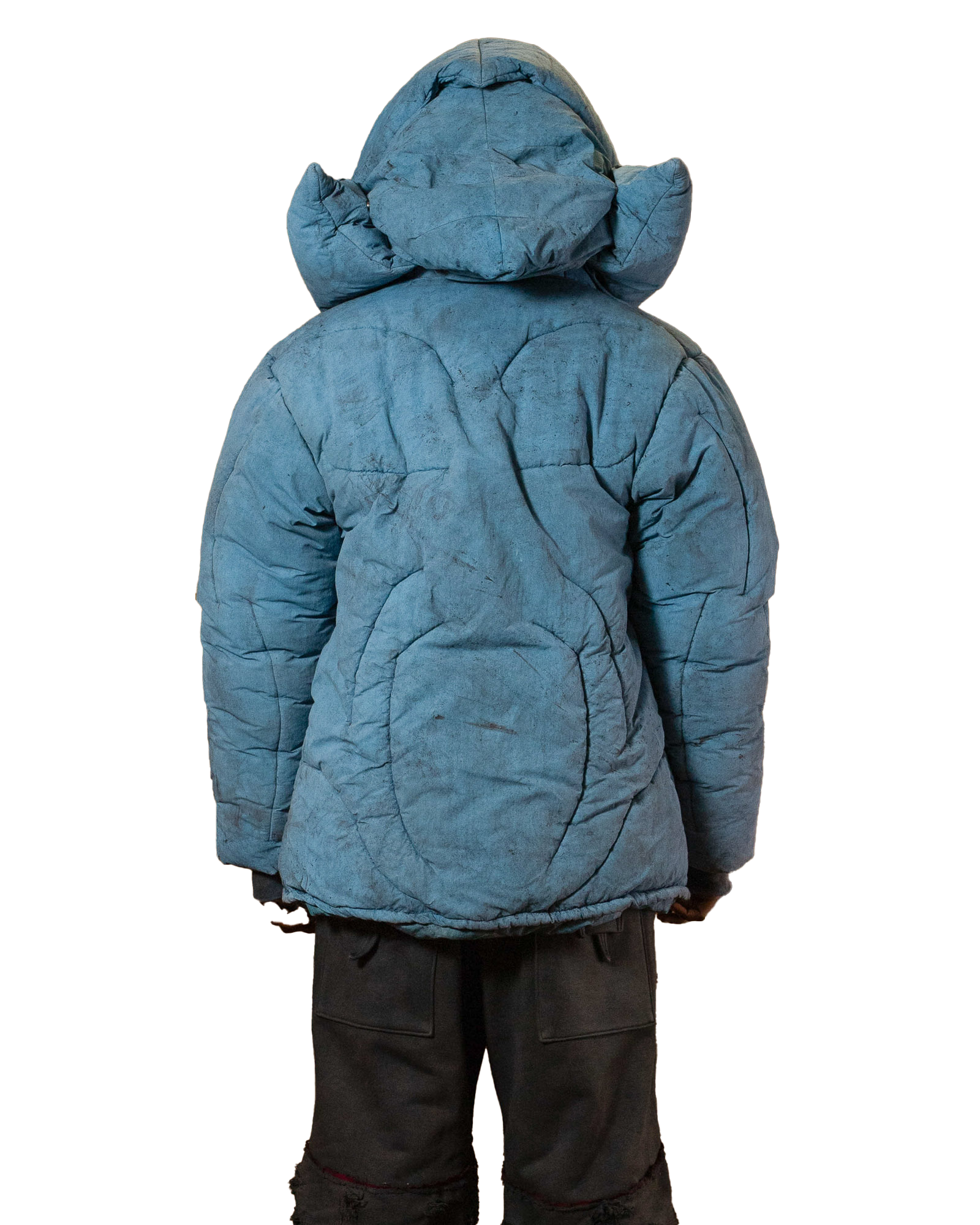 Mountain Meditation Puffer - Powder Blue