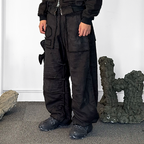 MOURNING ARMY TRACK PANT - BLACK