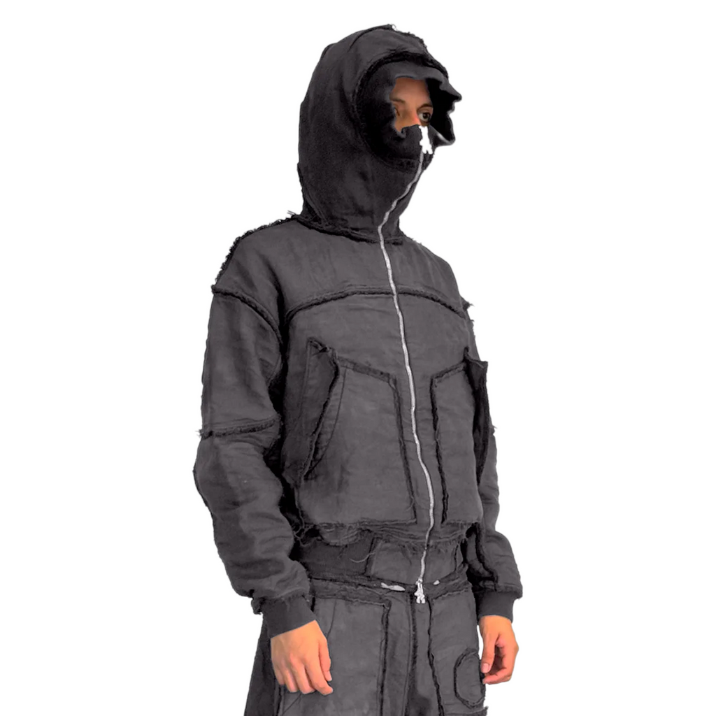 MOURNING ARMY HOODIE - COOL GREY