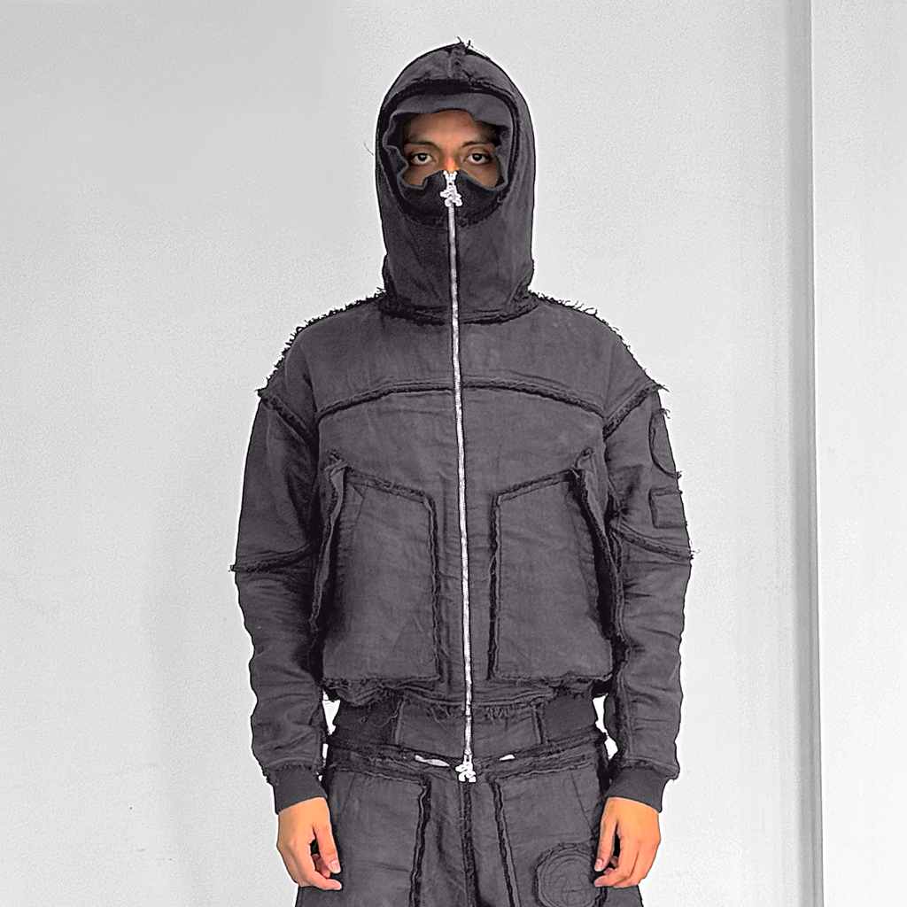 MOURNING ARMY HOODIE - COOL GREY