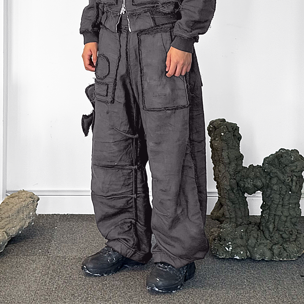 MOURNING ARMY TRACK PANT - COOL GREY