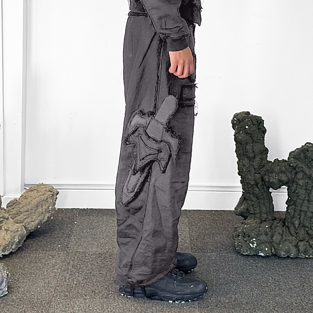 MOURNING ARMY TRACK PANT - COOL GREY