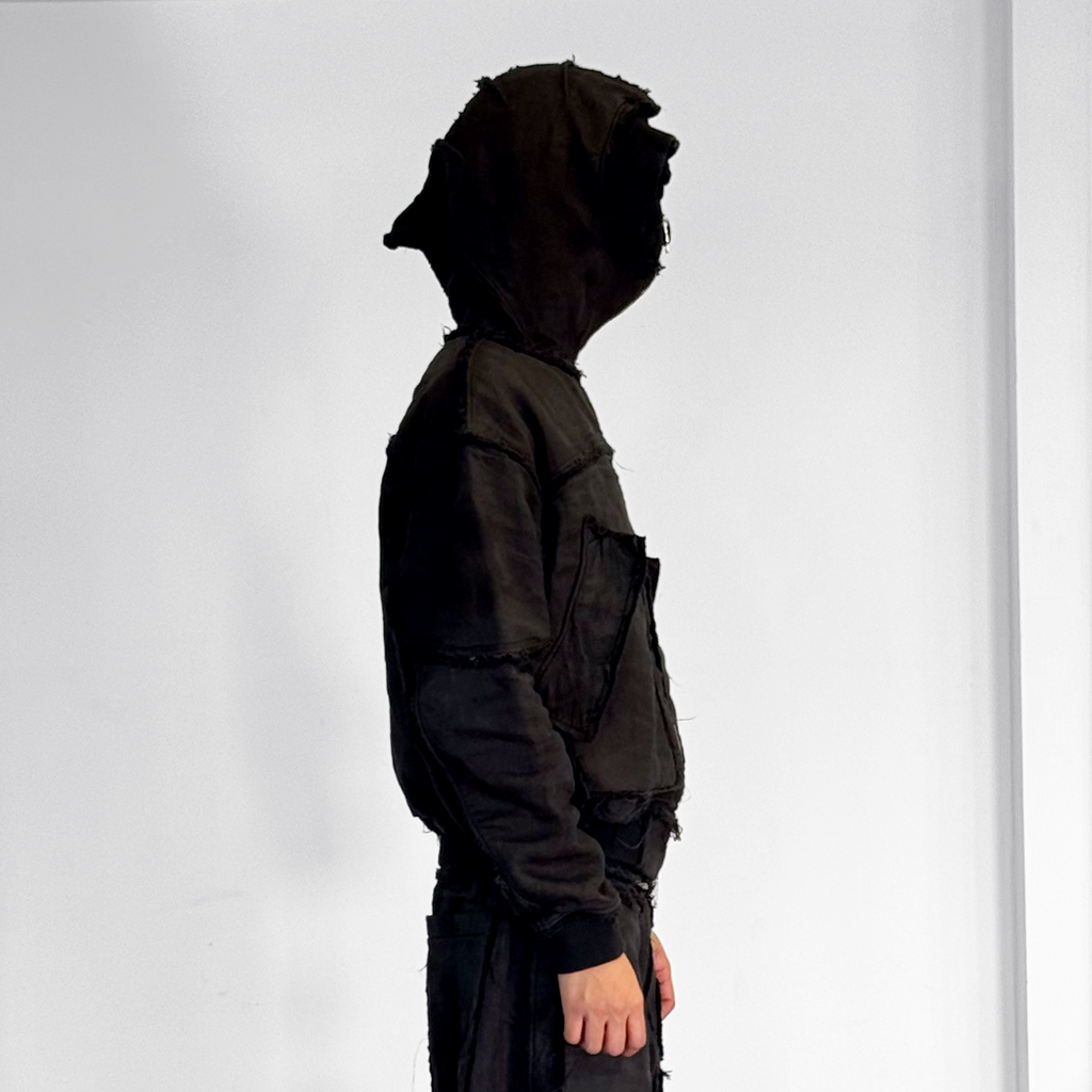 MOURNING ARMY HOODIE - BLACK