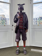 7-Pocket Cargo Short - Dark Purple