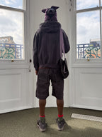 7-Pocket Cargo Short - Dark Purple