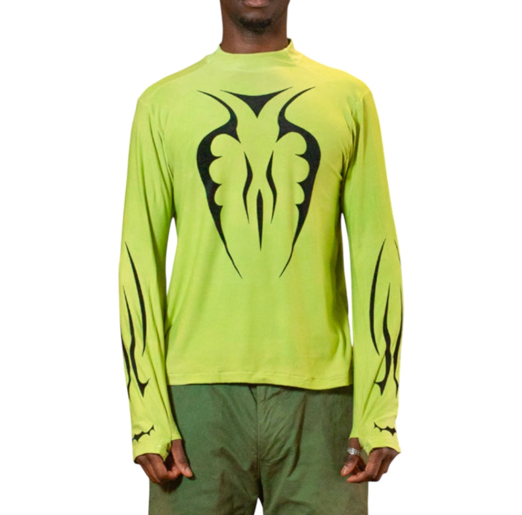 War Paint Longsleeve - Lime
