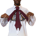 Scarab Tie - Burgundy
