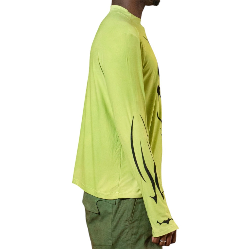 War Paint Longsleeve - Lime