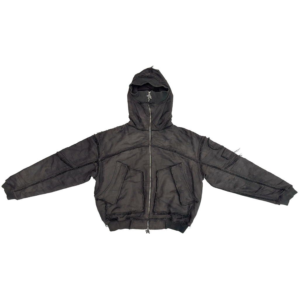 MOURNING ARMY HOODIE - WARM GREY