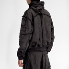MOURNING ARMY HOODIE - WARM GREY
