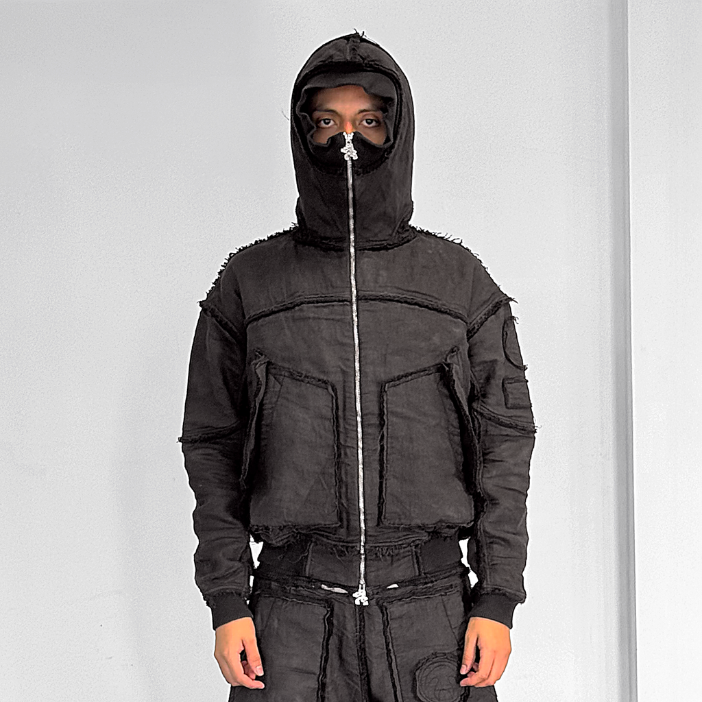 MOURNING ARMY HOODIE - WARM GREY