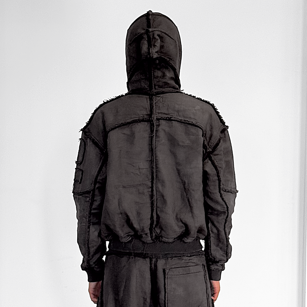 MOURNING ARMY HOODIE - WARM GREY