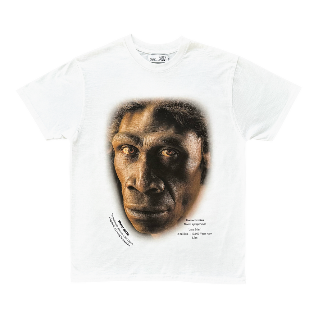 Java Man Tee - White