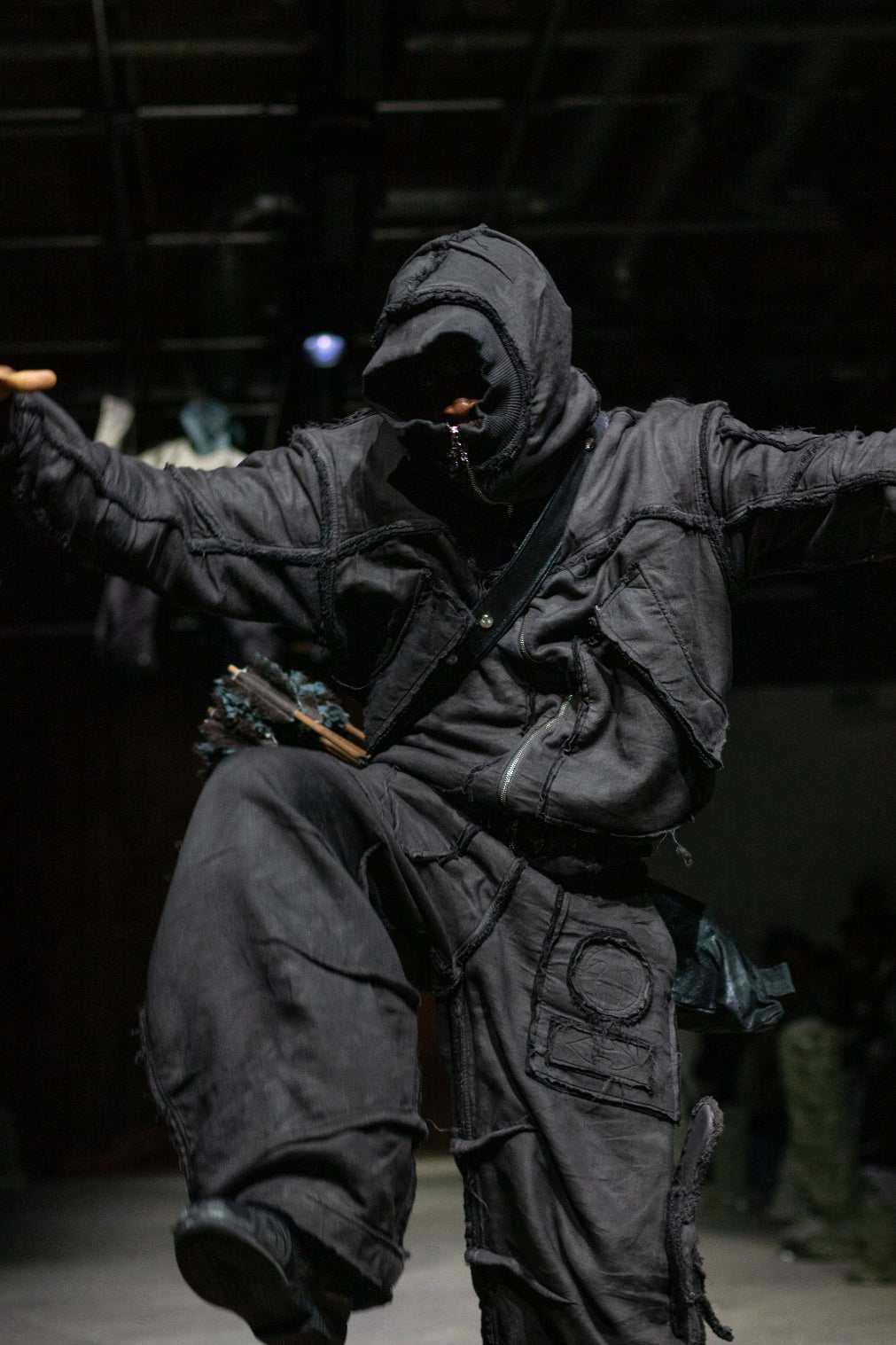 MOURNING ARMY TRACK PANT - WARM GREY