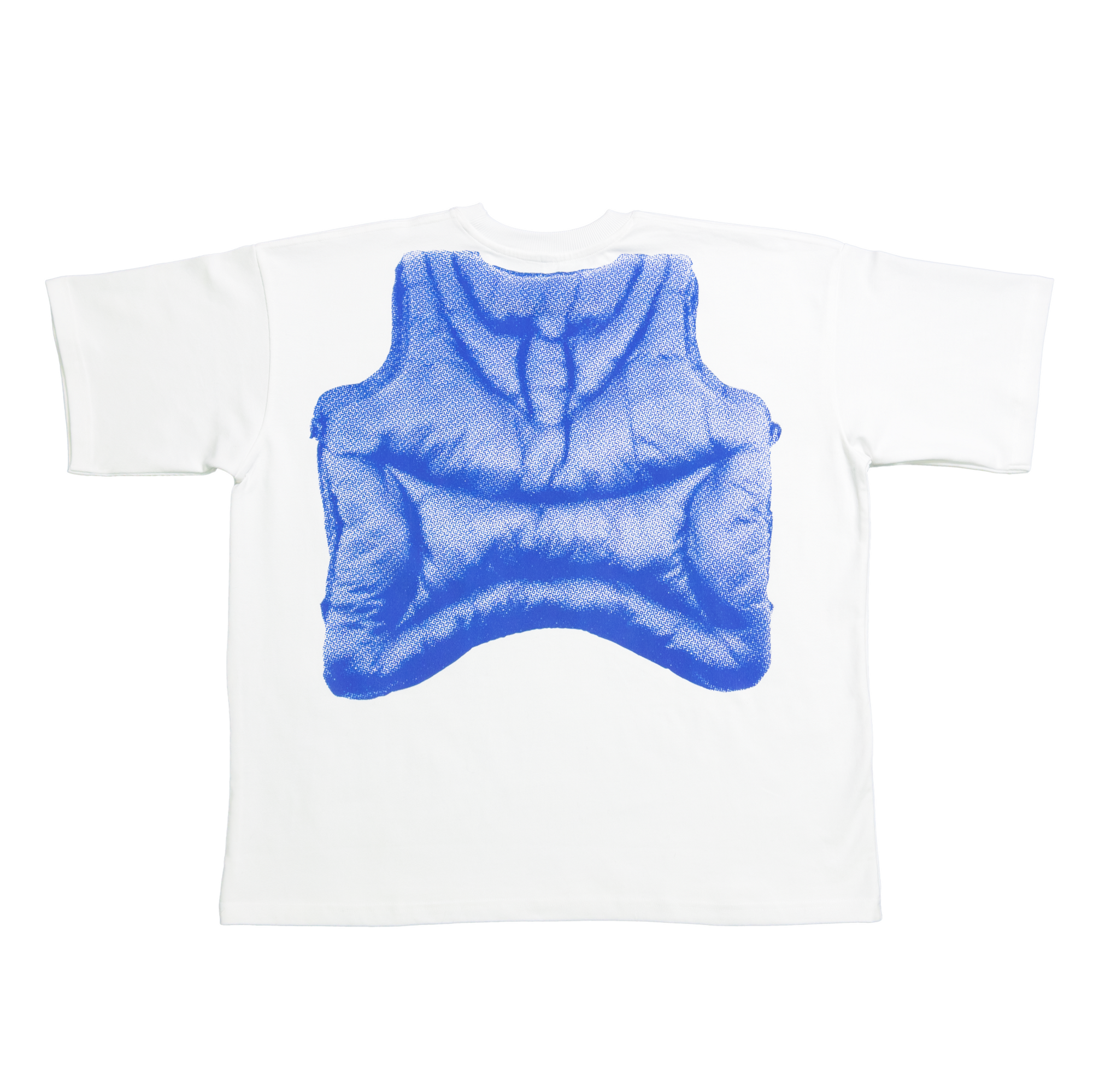 M-Gilet Tee - Blue