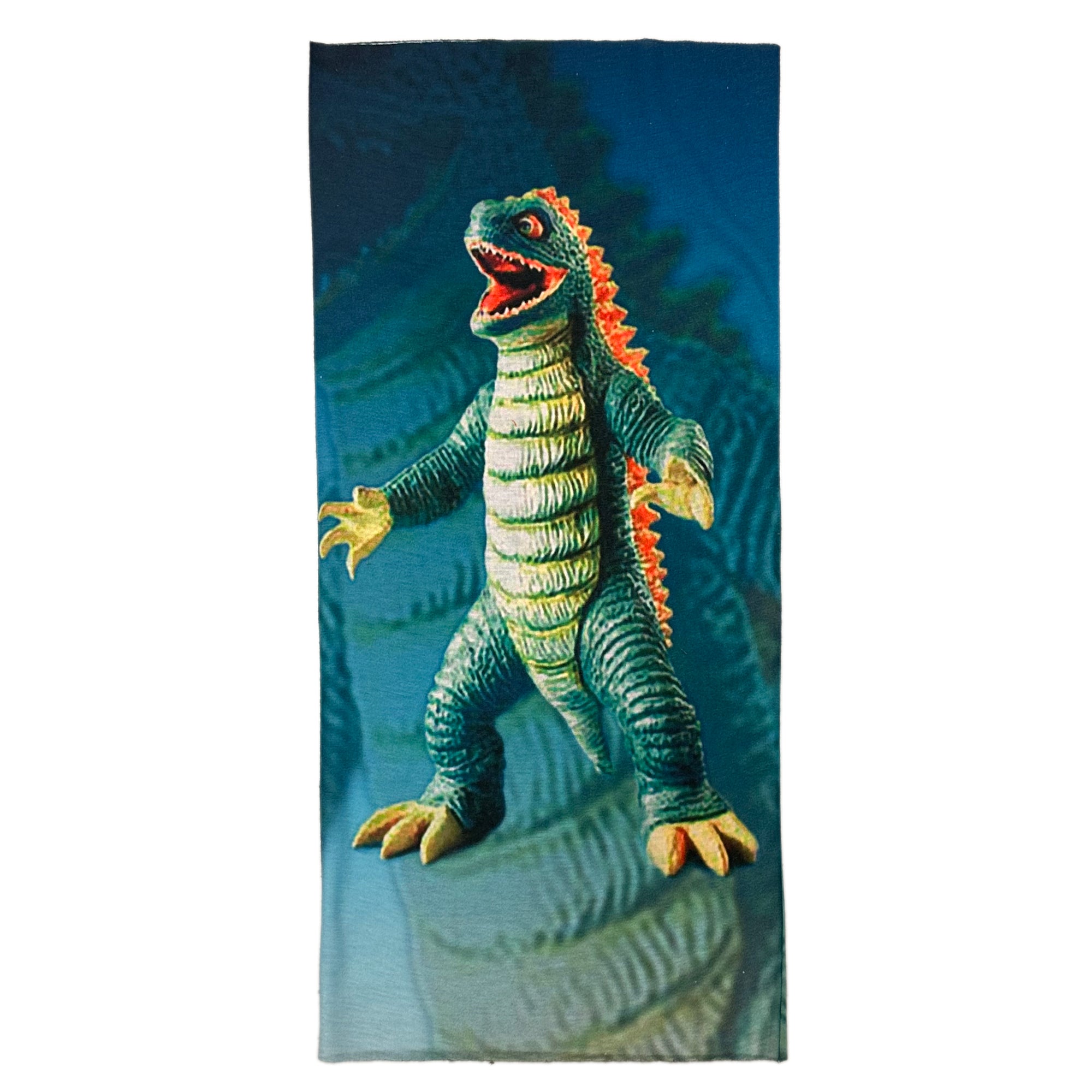 Printed Neck Gaiter - Blue Dinos