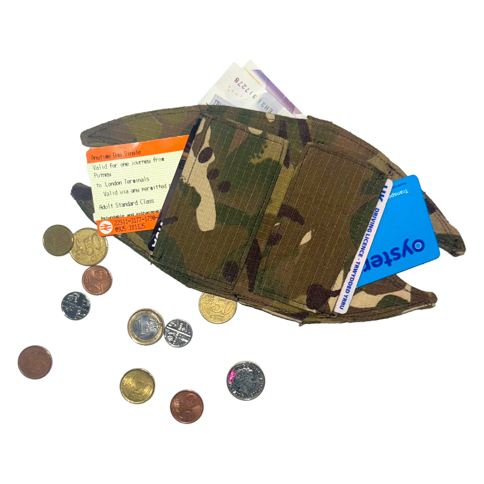 Trillowallet Concept - Ripstop Camo