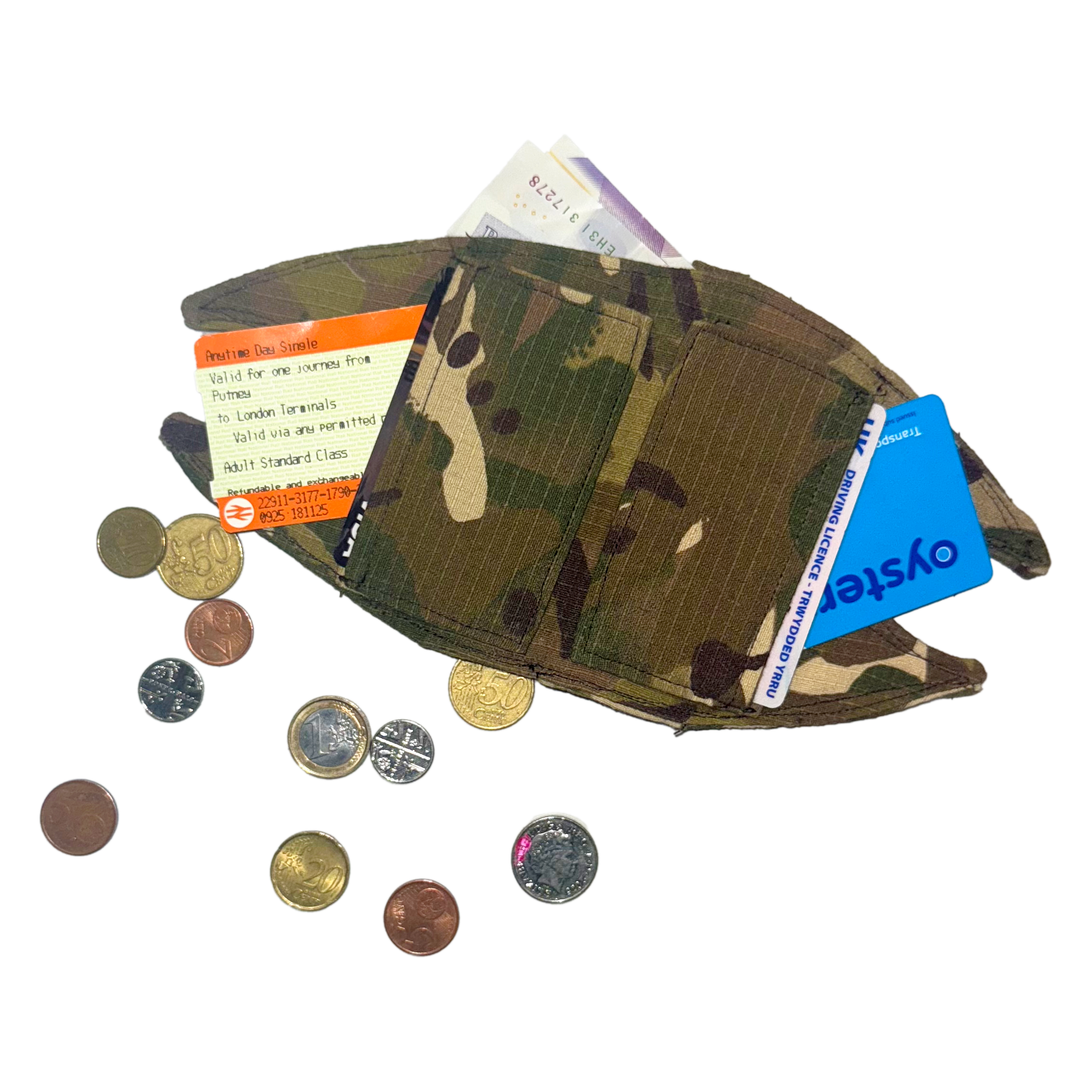 Trillowallet Concept - Ripstop Camo