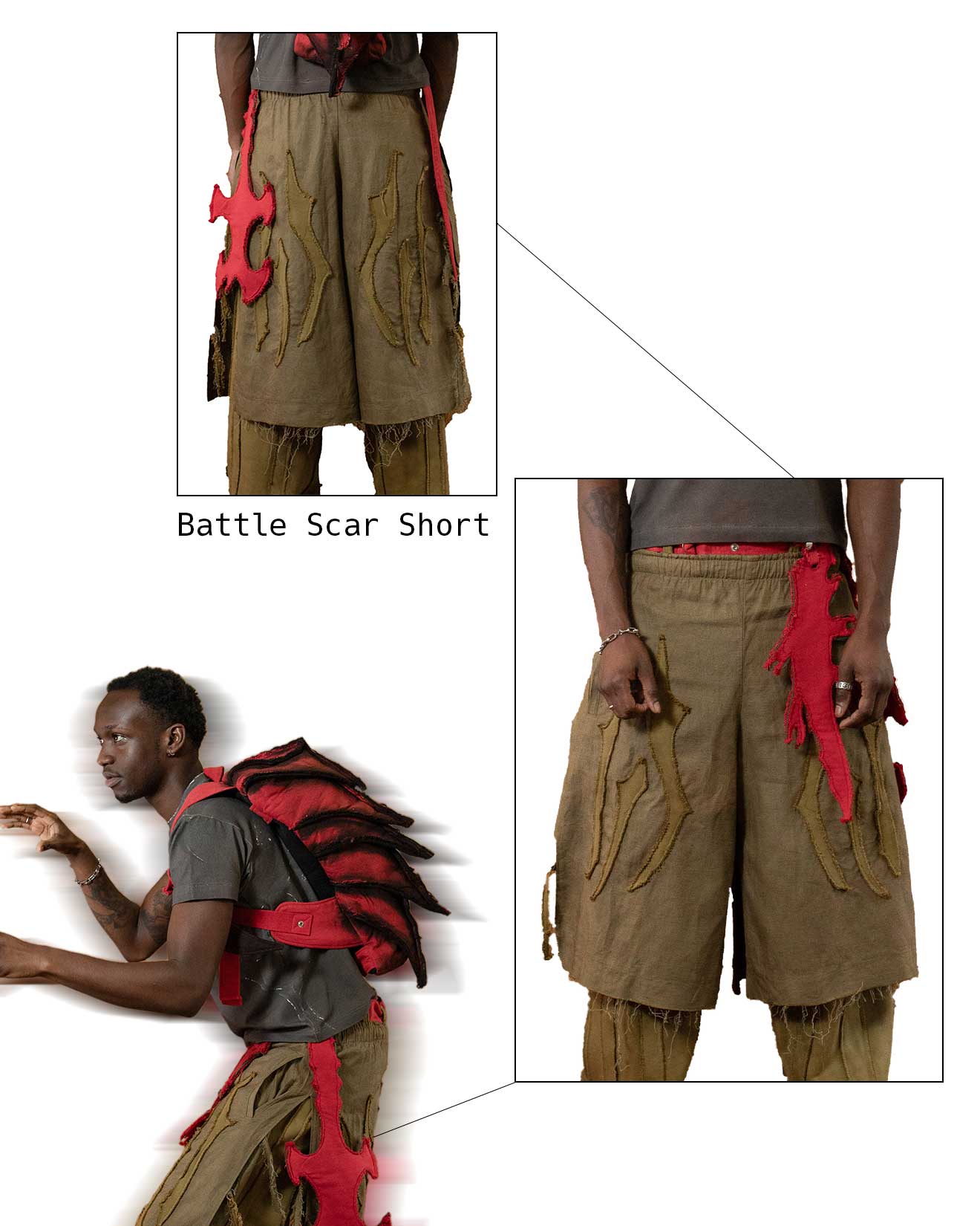 Battle Scar Short