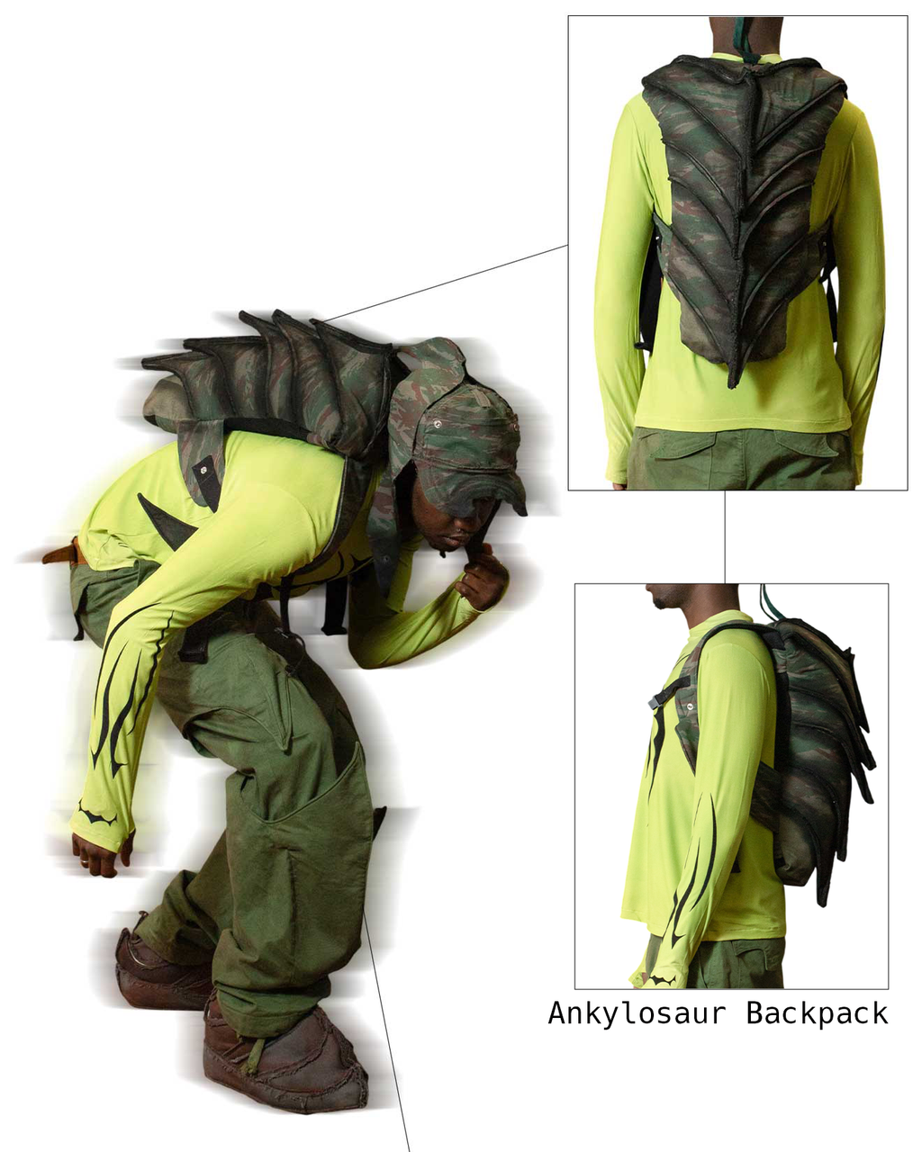 Ankylosaur Backpack