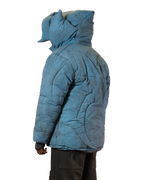 Mountain Meditation Puffer - Powder Blue