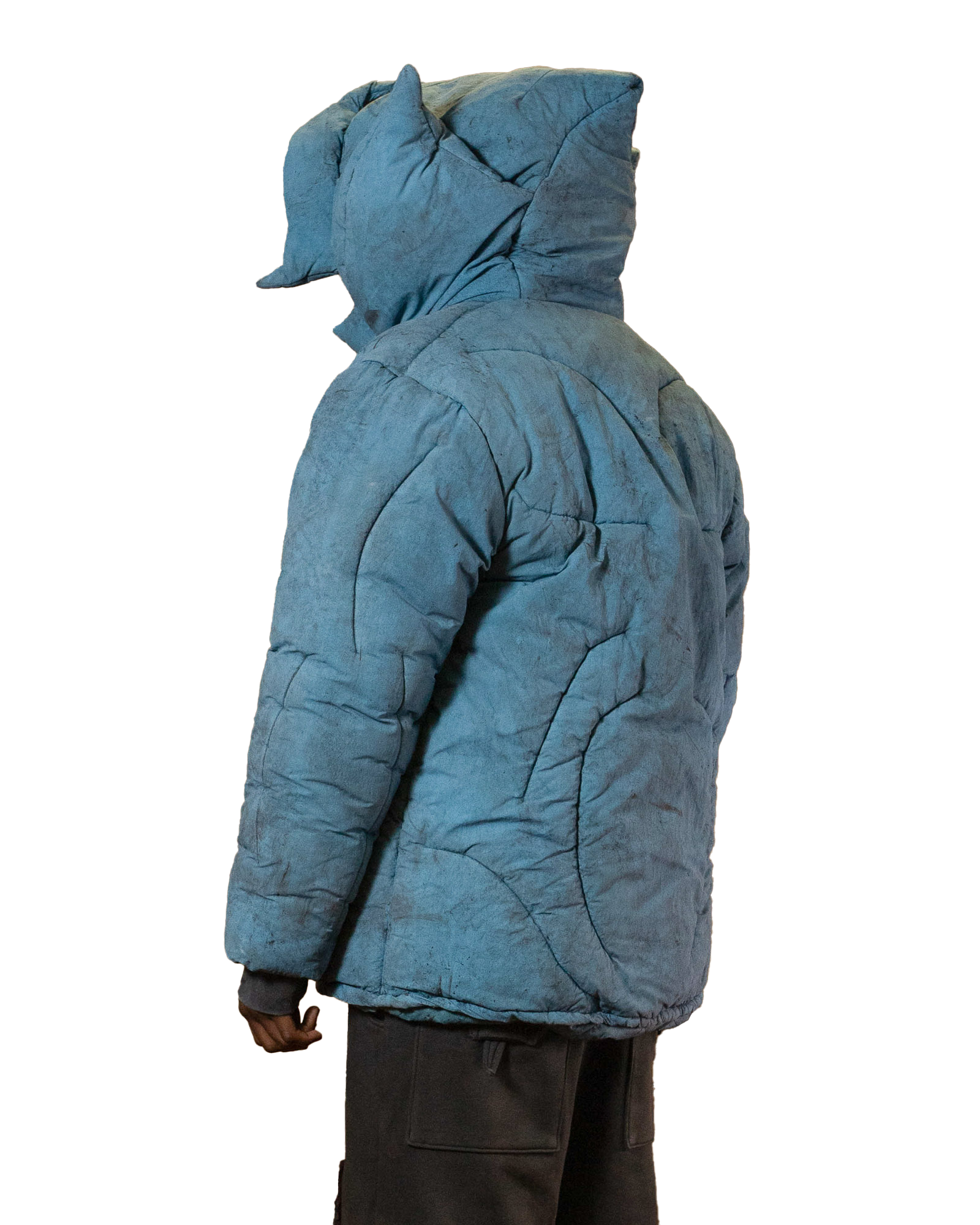 Mountain Meditation Puffer - Powder Blue