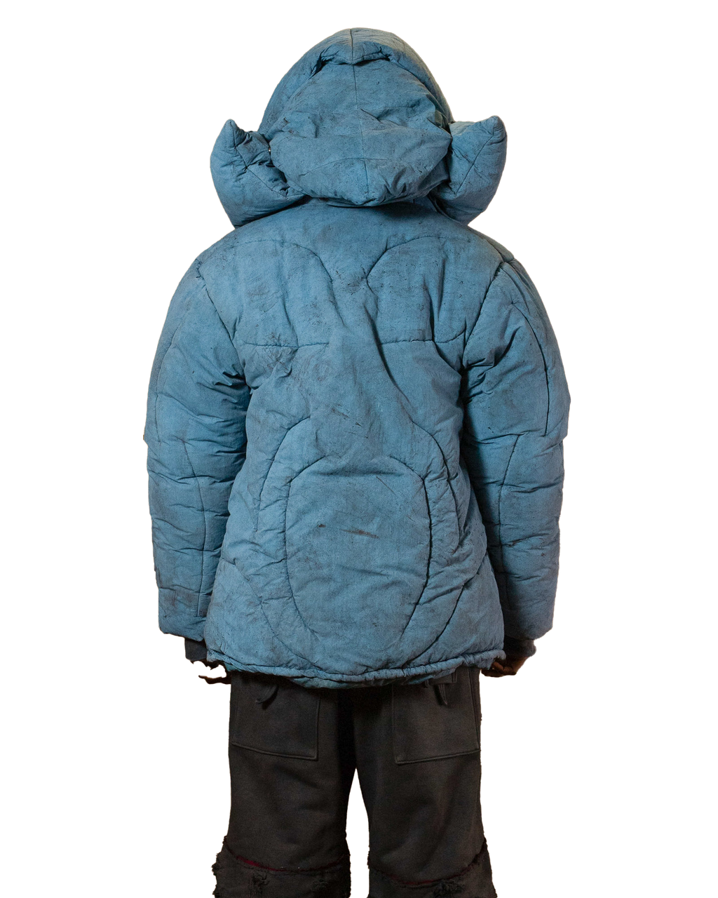 Mountain Meditation Puffer - Powder Blue