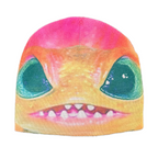 Bug Eyed Creep Beanie - Pink