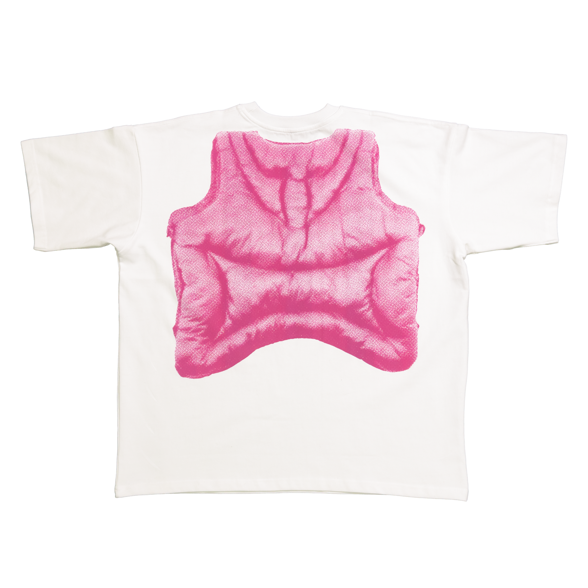 M-Gilet Tee - Pink