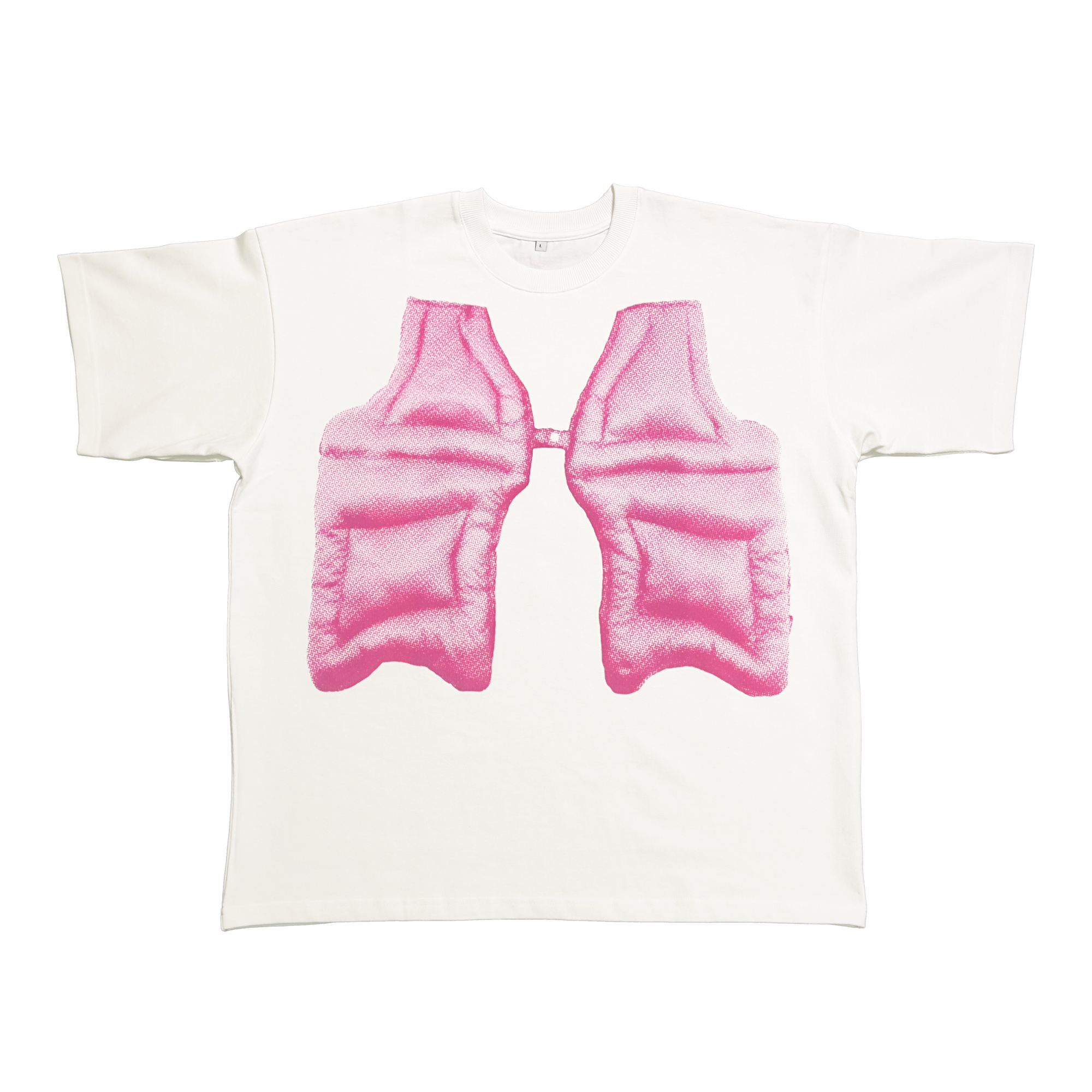 M-Gilet Tee - Pink
