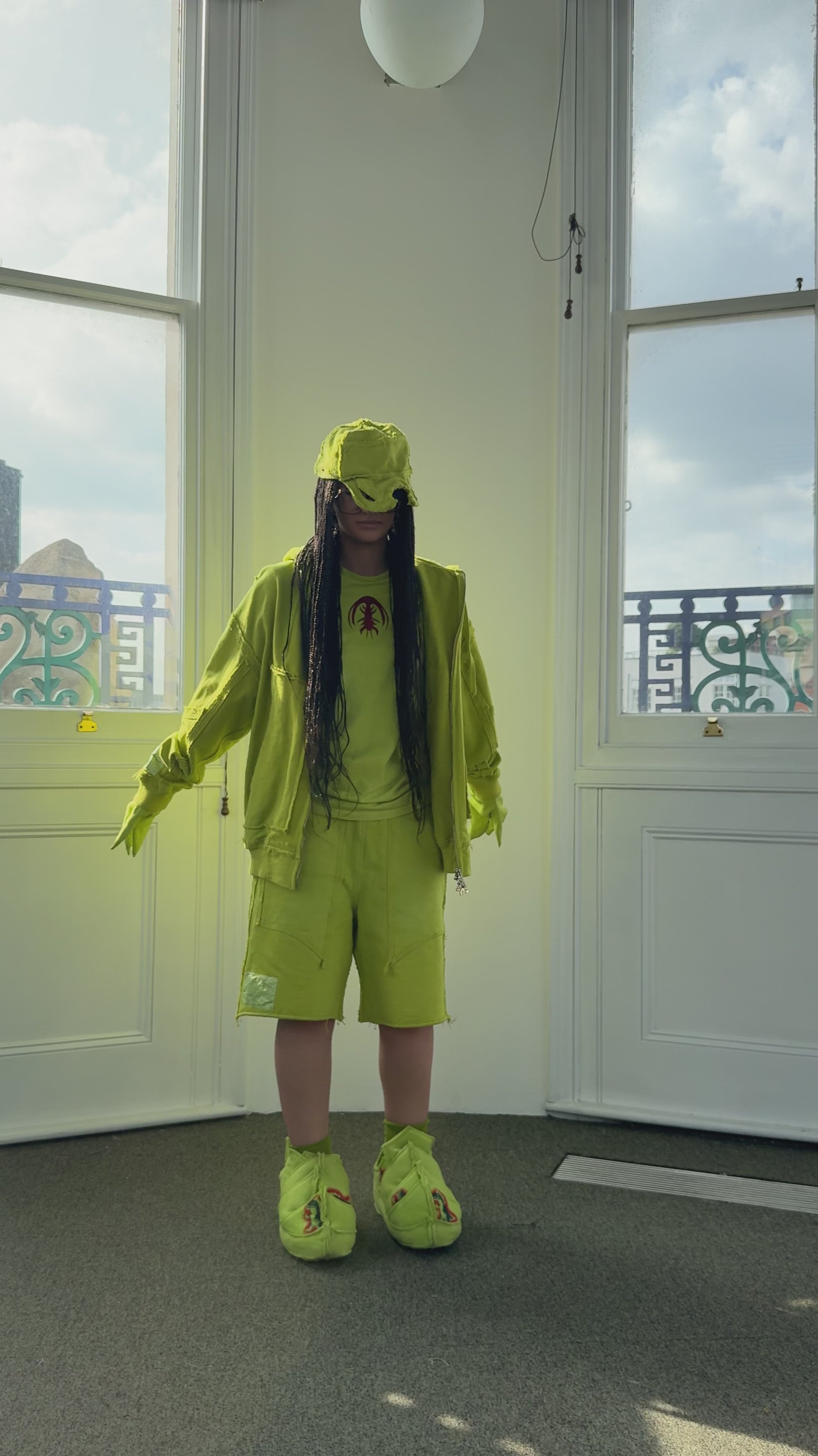 Ralien 480 Hoodie - Lime